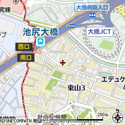 富士㐂 池尻大橋周辺の地図