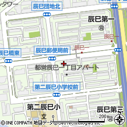 大興飯店 辰巳店周辺の地図