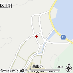 兵庫県美方郡香美町香住区上計1287周辺の地図