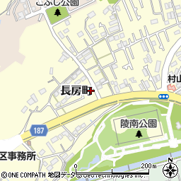 東京都八王子市長房町1366-1周辺の地図