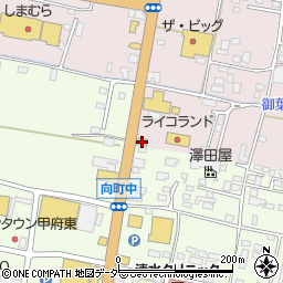 ジョリーパスタ甲府和戸通り店周辺の地図