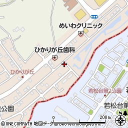 千葉県四街道市めいわ周辺の地図