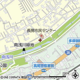 東京都八王子市長房町1520-60周辺の地図