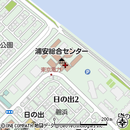 浦安総合センター周辺の地図