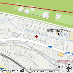 東京都稲城市大丸2146-22周辺の地図