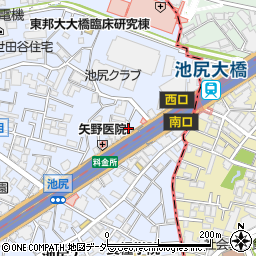 グレイス池尻大橋周辺の地図