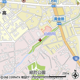 東京都八王子市緑町15周辺の地図
