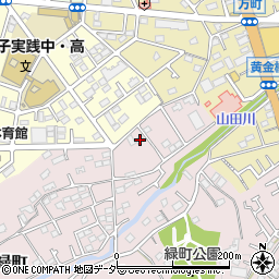 東京都八王子市緑町24-8周辺の地図