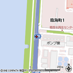 臨海町駐車場周辺の地図