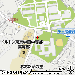 東京都調布市入間町周辺の地図