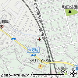 東京都八王子市北野町366周辺の地図