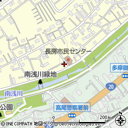 東京都八王子市長房町1520-10周辺の地図