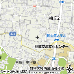 東京都世田谷区梅丘2丁目21-5周辺の地図