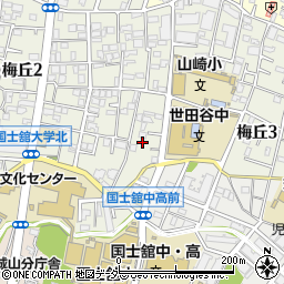 東京都世田谷区梅丘2丁目13-14周辺の地図