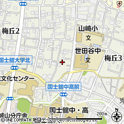 東京都世田谷区梅丘2丁目13周辺の地図