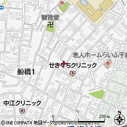 東京都世田谷区船橋1丁目18-20周辺の地図