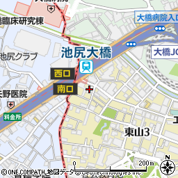 株式会社ウィル・ビー　池尻大橋東口店周辺の地図