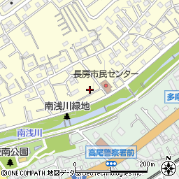 東京都八王子市長房町1520-11周辺の地図