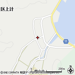 兵庫県美方郡香美町香住区上計1291周辺の地図