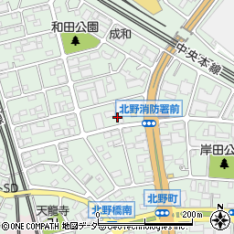 三浦工業株式会社　八王子営業所周辺の地図