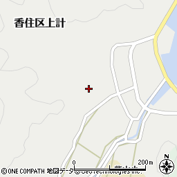 兵庫県美方郡香美町香住区上計1196周辺の地図