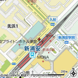 新浦安駅北口 浦安市 バス停 の住所 地図 マピオン電話帳