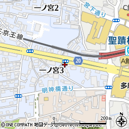 ライオンズマンション聖蹟桜ケ丘第３周辺の地図