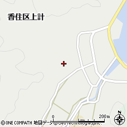 兵庫県美方郡香美町香住区上計1197周辺の地図