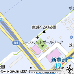 東京都江東区豊洲6丁目1周辺の地図