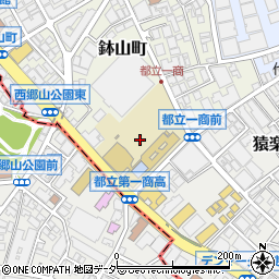東京都渋谷区鉢山町8周辺の地図