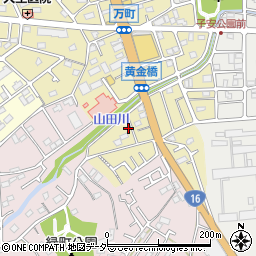 東京都八王子市万町68周辺の地図