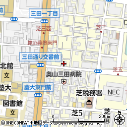 三田ＵＴビル周辺の地図