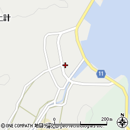 兵庫県美方郡香美町香住区上計1310周辺の地図