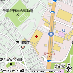 ジョイフル本田千葉店周辺の地図