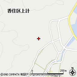 兵庫県美方郡香美町香住区上計1195周辺の地図