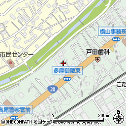 東京都八王子市東浅川町8周辺の地図