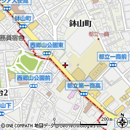 東京パブテスト教会周辺の地図