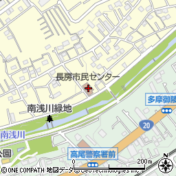 東京都八王子市長房町506-2周辺の地図