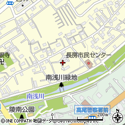 東京都八王子市長房町1521-12周辺の地図