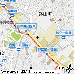東京バプテスト教会周辺の地図