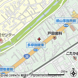 東京都八王子市東浅川町4周辺の地図