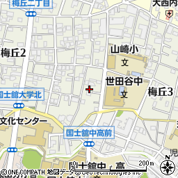 東京都世田谷区梅丘2丁目13-27周辺の地図