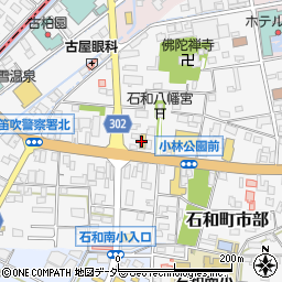 カモシタ時計店周辺の地図