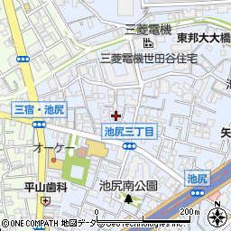 美竹レジデンス周辺の地図