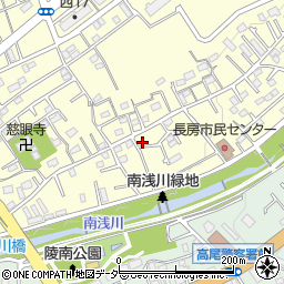 東京都八王子市長房町1509-26周辺の地図