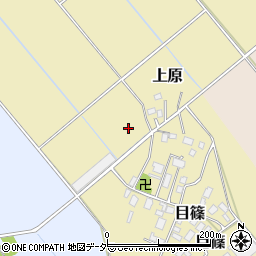 千葉県横芝光町（山武郡）上原周辺の地図