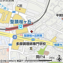 焼鳥日高 聖蹟桜ヶ丘東口店周辺の地図