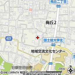 東京都世田谷区梅丘2丁目21-29周辺の地図
