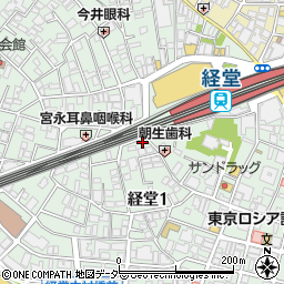 修誠館剣道場周辺の地図