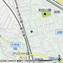 東京都八王子市北野町521周辺の地図